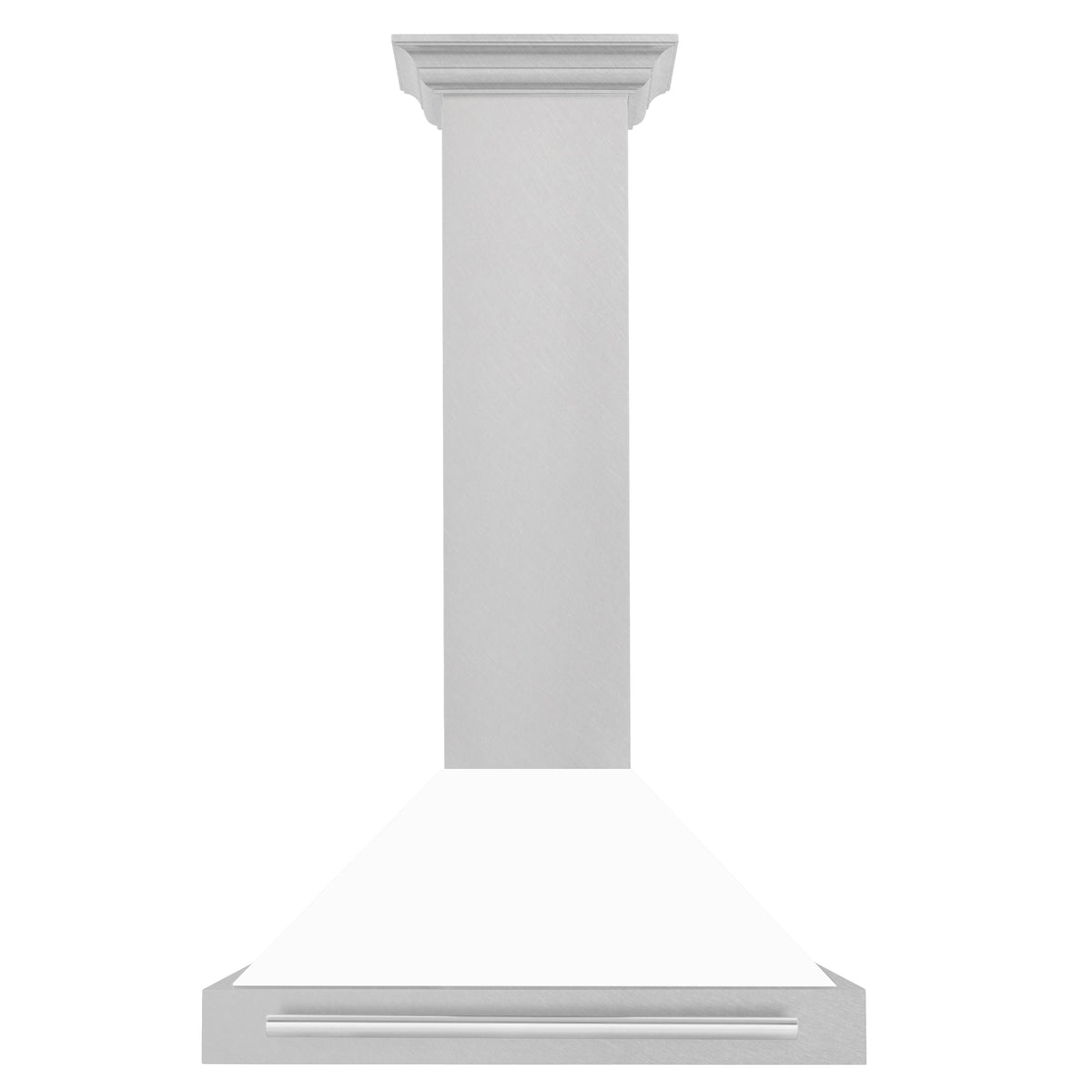 ZLINE 30 in. Stainless Steel Range Hood with Stainless Steel Handle and Colored Shell Options (KB4STX-30) - MyBBQDirect