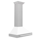 ZLINE 30 in. Stainless Steel Range Hood with Stainless Steel Handle and Colored Shell Options (KB4STX-30) - MyBBQDirect