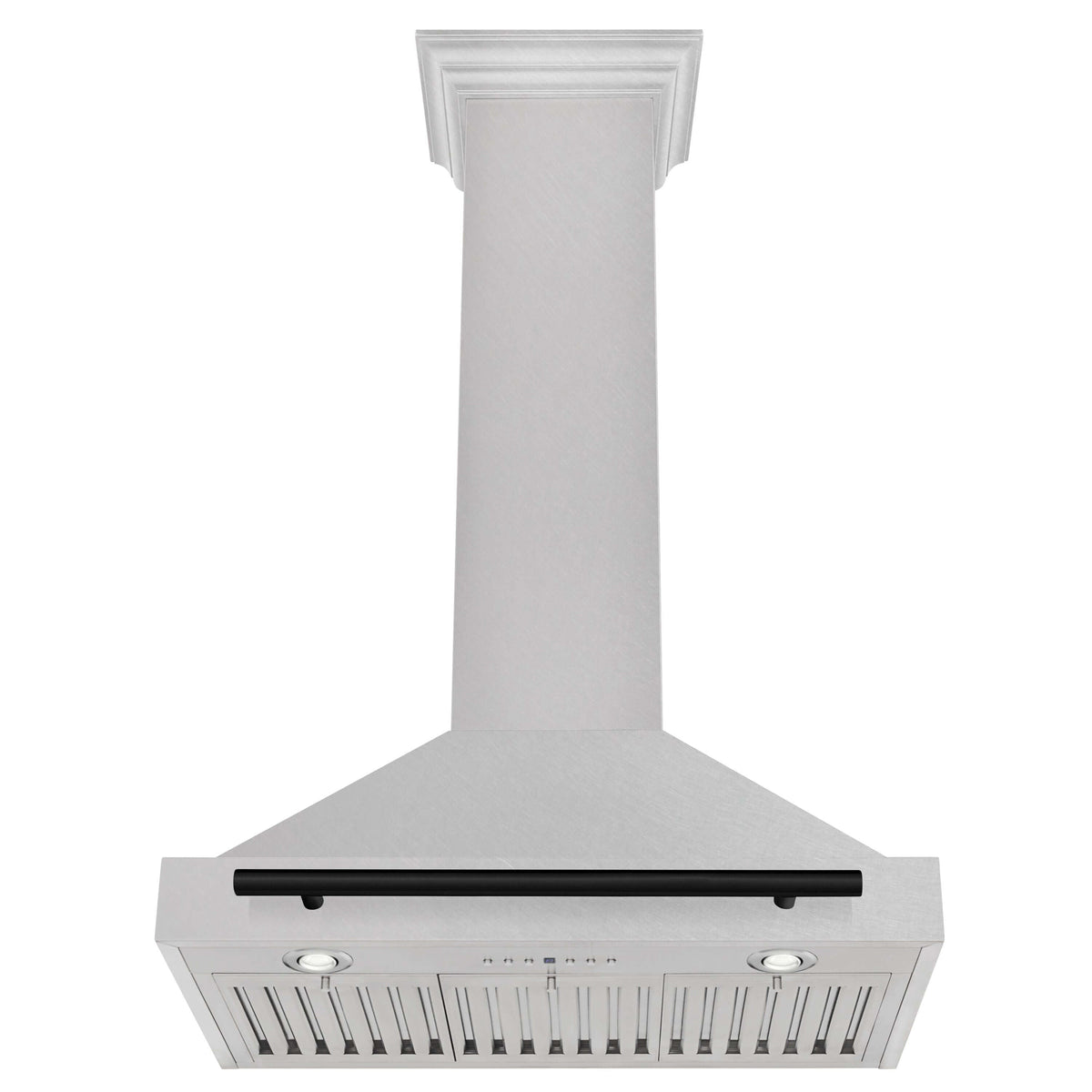 ZLINE 30 in. Autograph Edition Fingerprint Resistant Stainless Steel Range Hood with Fingerprint Resistant Stainless Steel Shell and Accents (KB4SNZ-30) - MyBBQDirect