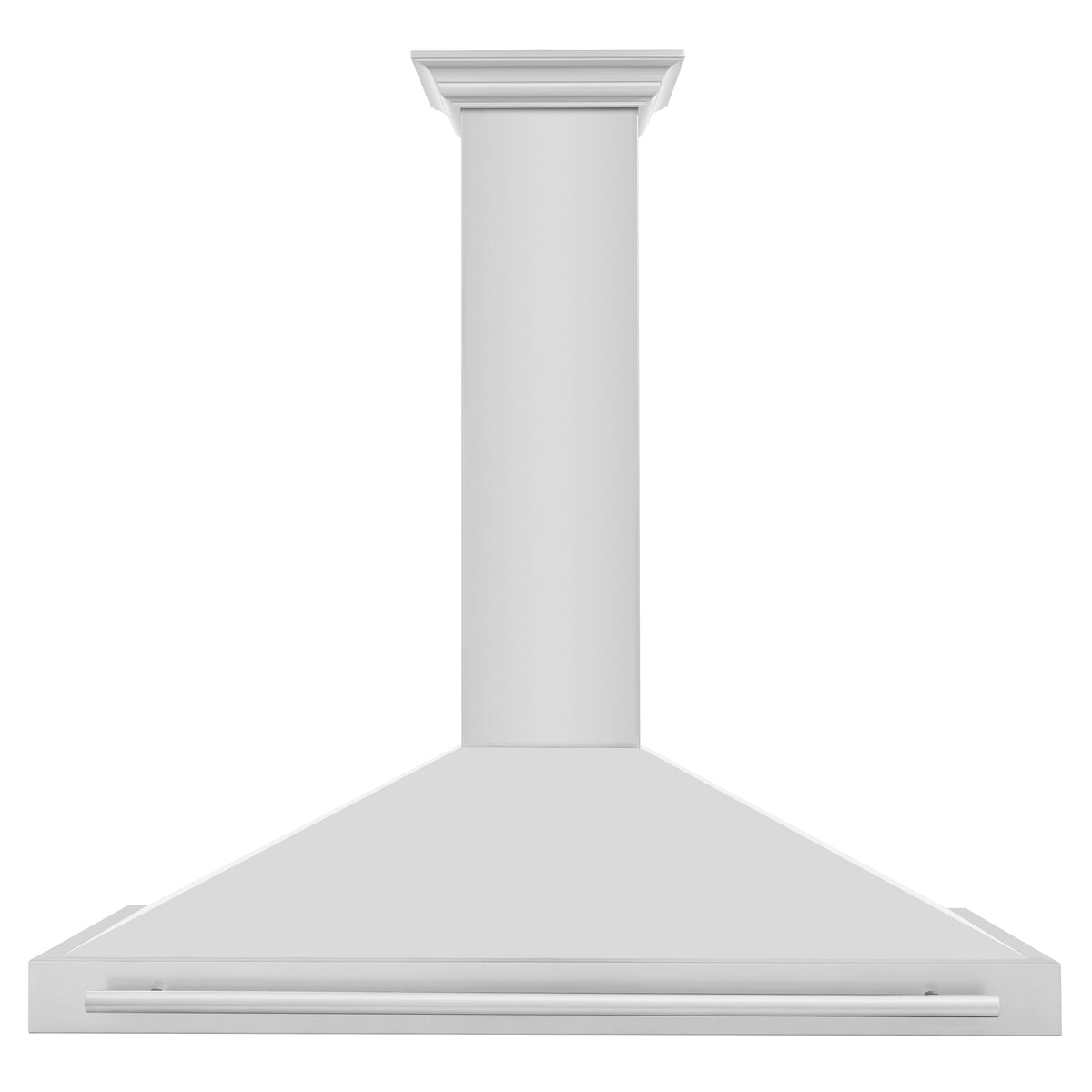 ZLINE 48 in. Stainless Steel Range Hood with Stainless Steel Handle and Colored Shell Options (KB4STX-48) - MyBBQDirect