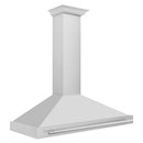ZLINE 48 in. Stainless Steel Range Hood with Stainless Steel Handle and Colored Shell Options (KB4STX-48) - MyBBQDirect