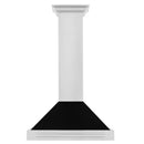 ZLINE 30 in. Stainless Steel Range Hood with Stainless Steel Handle and Colored Shell Options (KB4STX-30) - MyBBQDirect