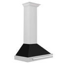 ZLINE 30 in. Stainless Steel Range Hood with Stainless Steel Handle and Colored Shell Options (KB4STX-30) - MyBBQDirect
