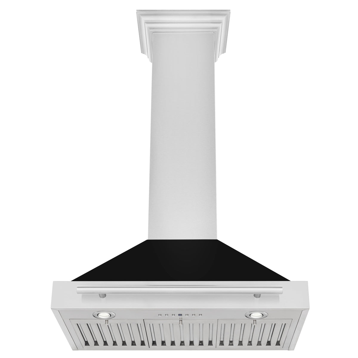 ZLINE 30 in. Stainless Steel Range Hood with Stainless Steel Handle and Colored Shell Options (KB4STX-30) - MyBBQDirect