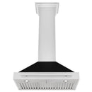 ZLINE 30 in. Stainless Steel Range Hood with Stainless Steel Handle and Colored Shell Options (KB4STX-30) - MyBBQDirect