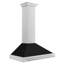 ZLINE 48 in. Stainless Steel Range Hood with Stainless Steel Handle and Colored Shell Options (KB4STX-48) - MyBBQDirect