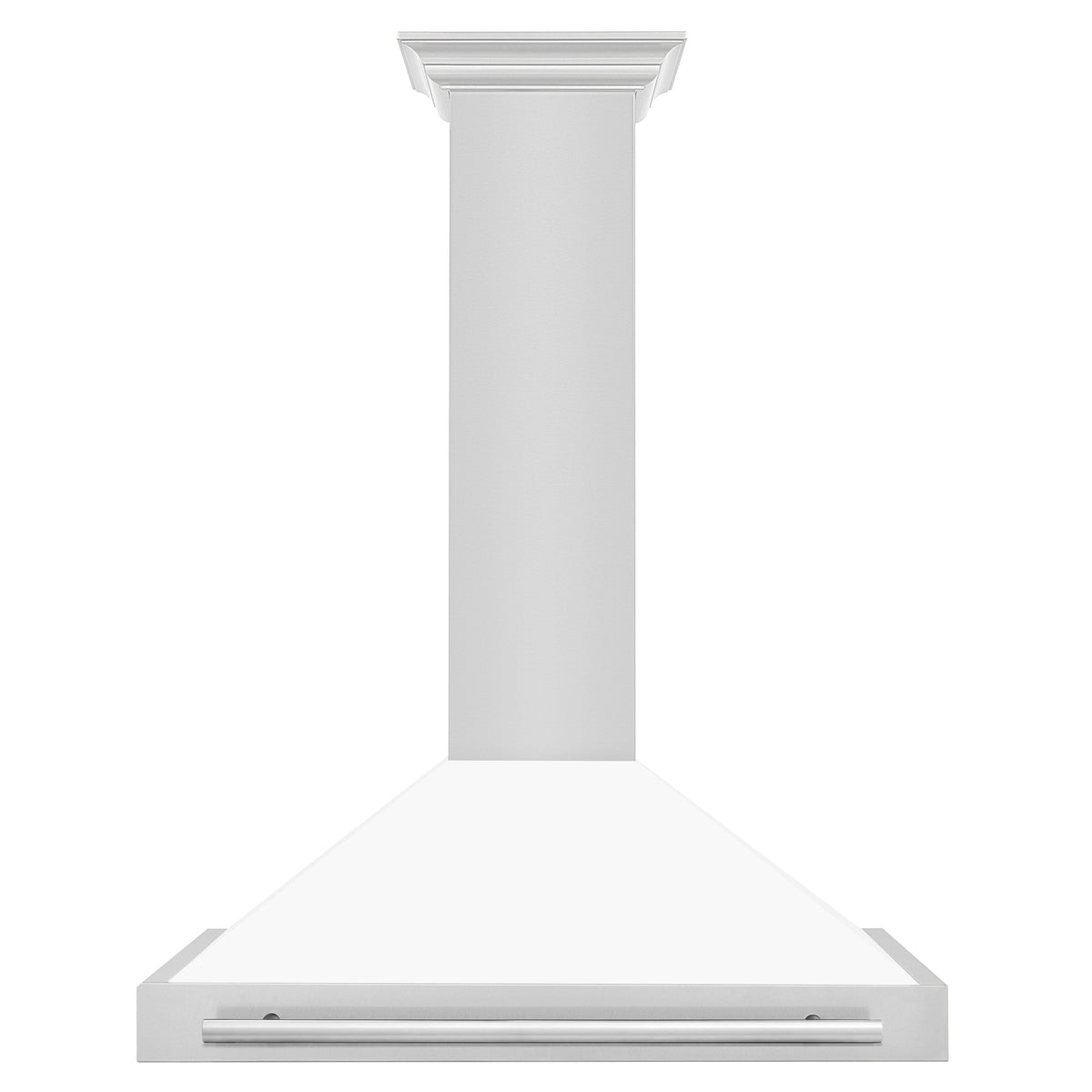 ZLINE 48 in. Stainless Steel Range Hood with Stainless Steel Handle and Colored Shell Options (KB4STX-48) - MyBBQDirect