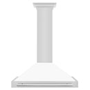 ZLINE 48 in. Stainless Steel Range Hood with Stainless Steel Handle and Colored Shell Options (KB4STX-48) - MyBBQDirect