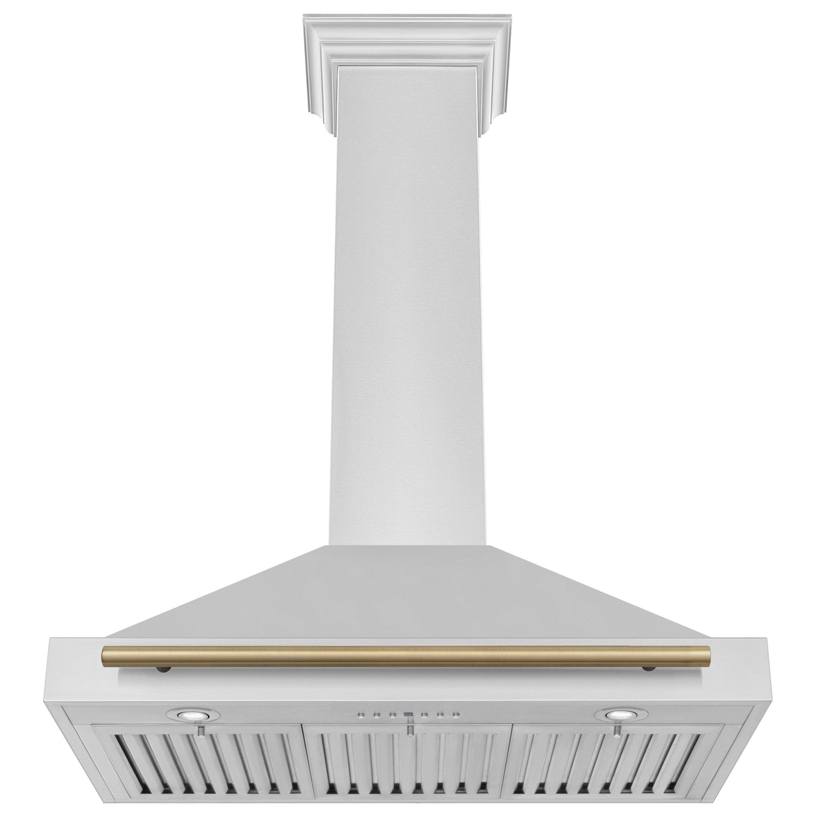ZLINE 36 in. Autograph Edition Stainless Steel Range Hood with Stainless Steel Shell and Accents (KB4STZ-36) - MyBBQDirect