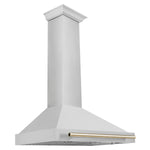 ZLINE 36 in. Autograph Edition Stainless Steel Range Hood with Stainless Steel Shell and Accents (KB4STZ-36) - MyBBQDirect