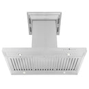 ZLINE Island Mount Range Hood in Stainless Steel with Built-in ZLINE CrownSound Bluetooth Speakers (GL2iCRN-BT) - MyBBQDirect