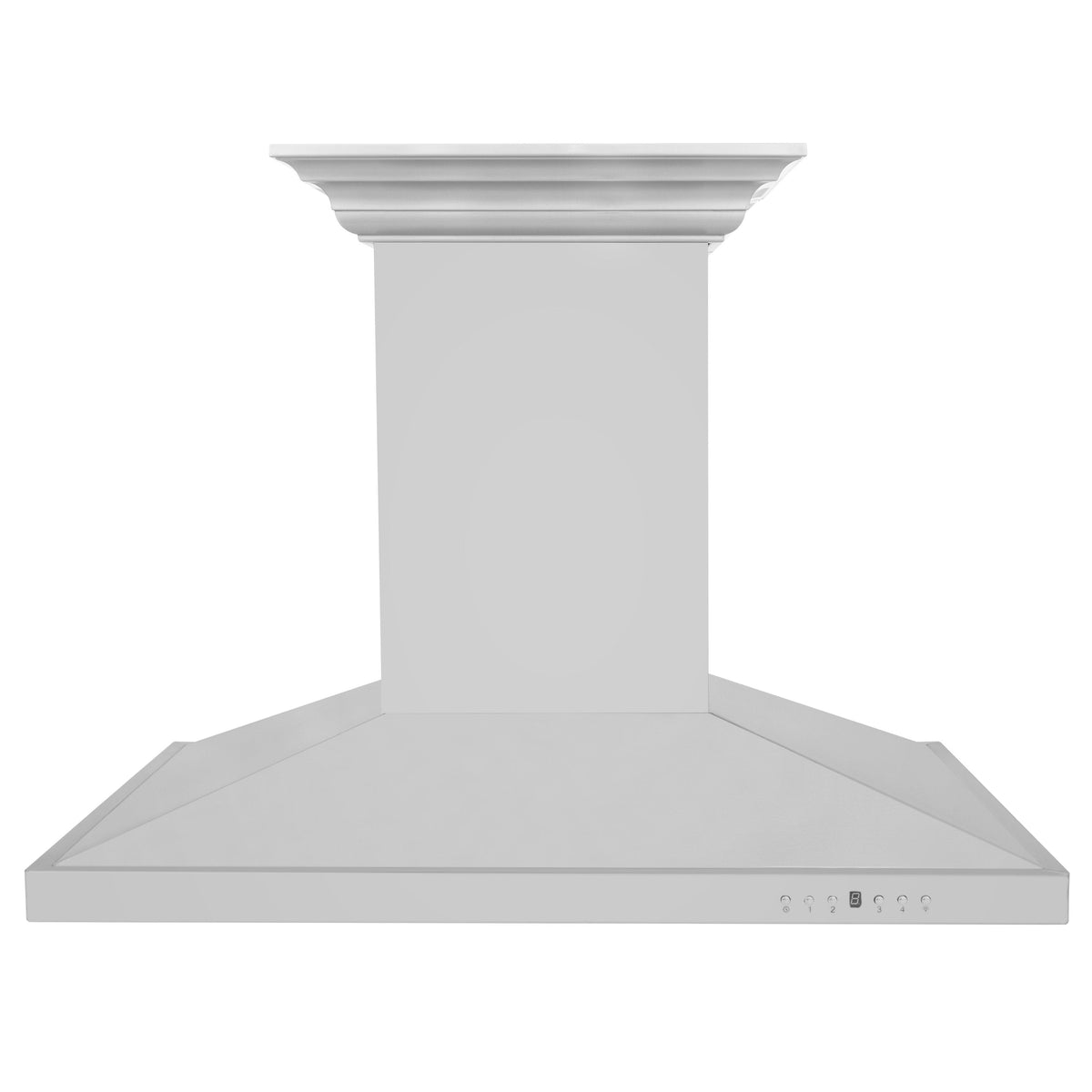 ZLINE Island Mount Range Hood in Stainless Steel with Built-in ZLINE CrownSound Bluetooth Speakers (GL2iCRN-BT) - MyBBQDirect