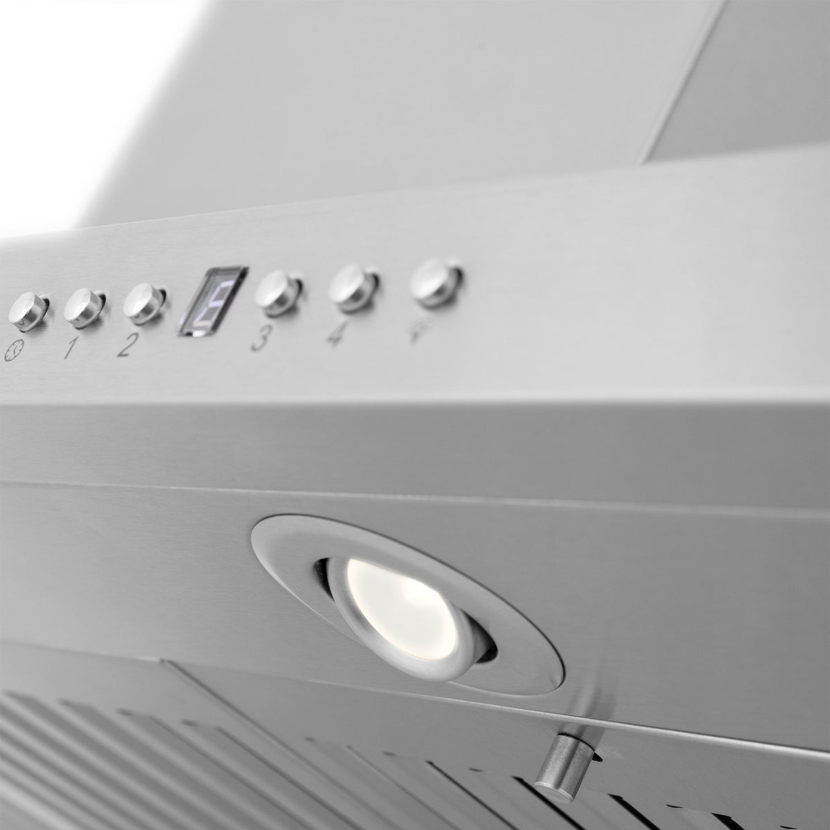 ZLINE Island Mount Range Hood in Stainless Steel with Built-in ZLINE CrownSound Bluetooth Speakers (GL2iCRN-BT) - MyBBQDirect