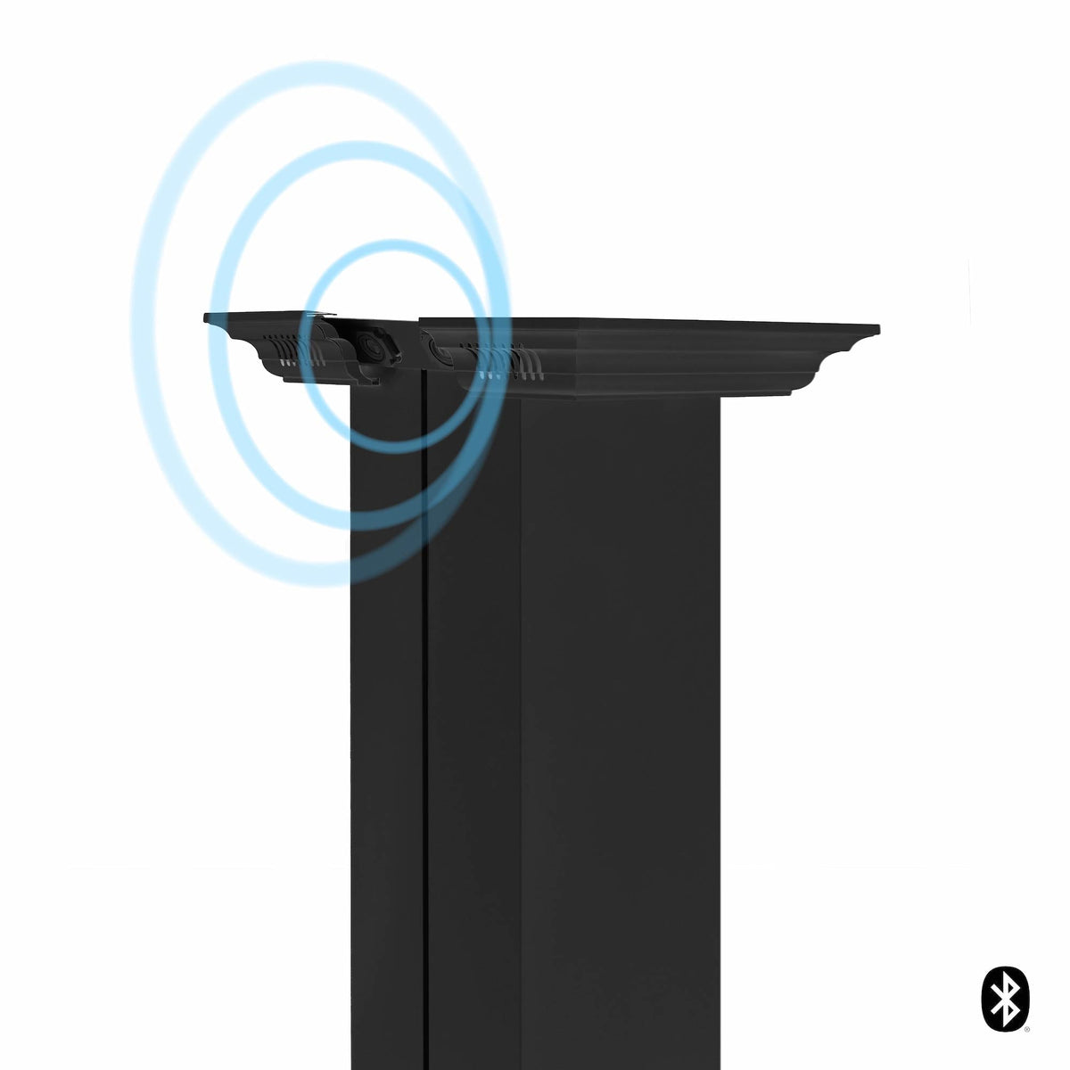 ZLINE Crown Molding in Black Stainless Steel with Built-in Bluetooth Speakers (CM6-BT-BSGL2iN) - MyBBQDirect