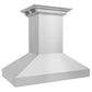 ZLINE Professional Island Mount Range Hood in Stainless Steel with Built-in ZLINE CrownSound™ Bluetooth Speakers (597iCRN-BT) - MyBBQDirect