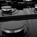 ZLINE 36 in. Porcelain Gas Stovetop with 6 Gas Burners (RT36) Available with Brass Burners - MyBBQDirect