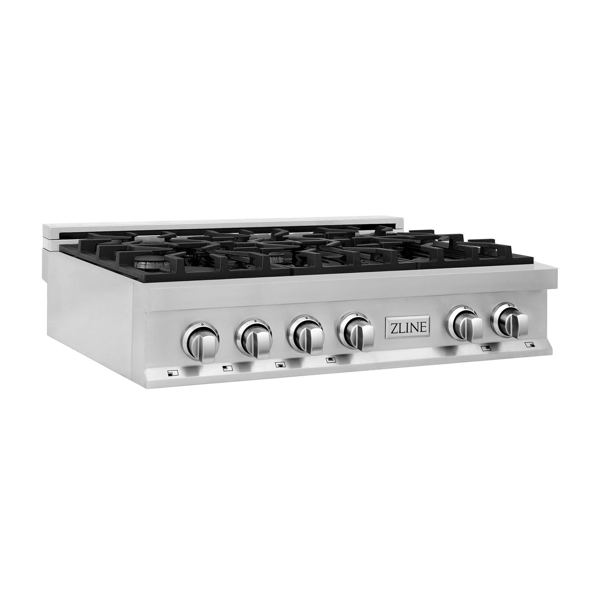 ZLINE Kitchen Package with 36 in. Stainless Steel Rangetop and 30 in. Double Wall Oven (2KP-RTAWD36) - MyBBQDirect