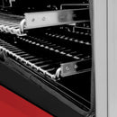 ZLINE 30 in. Kitchen Package with DuraSnow Stainless Steel Dual Fuel Range with Red Matte Door and Convertible Vent Range Hood (2KP-RARMRH30) - MyBBQDirect