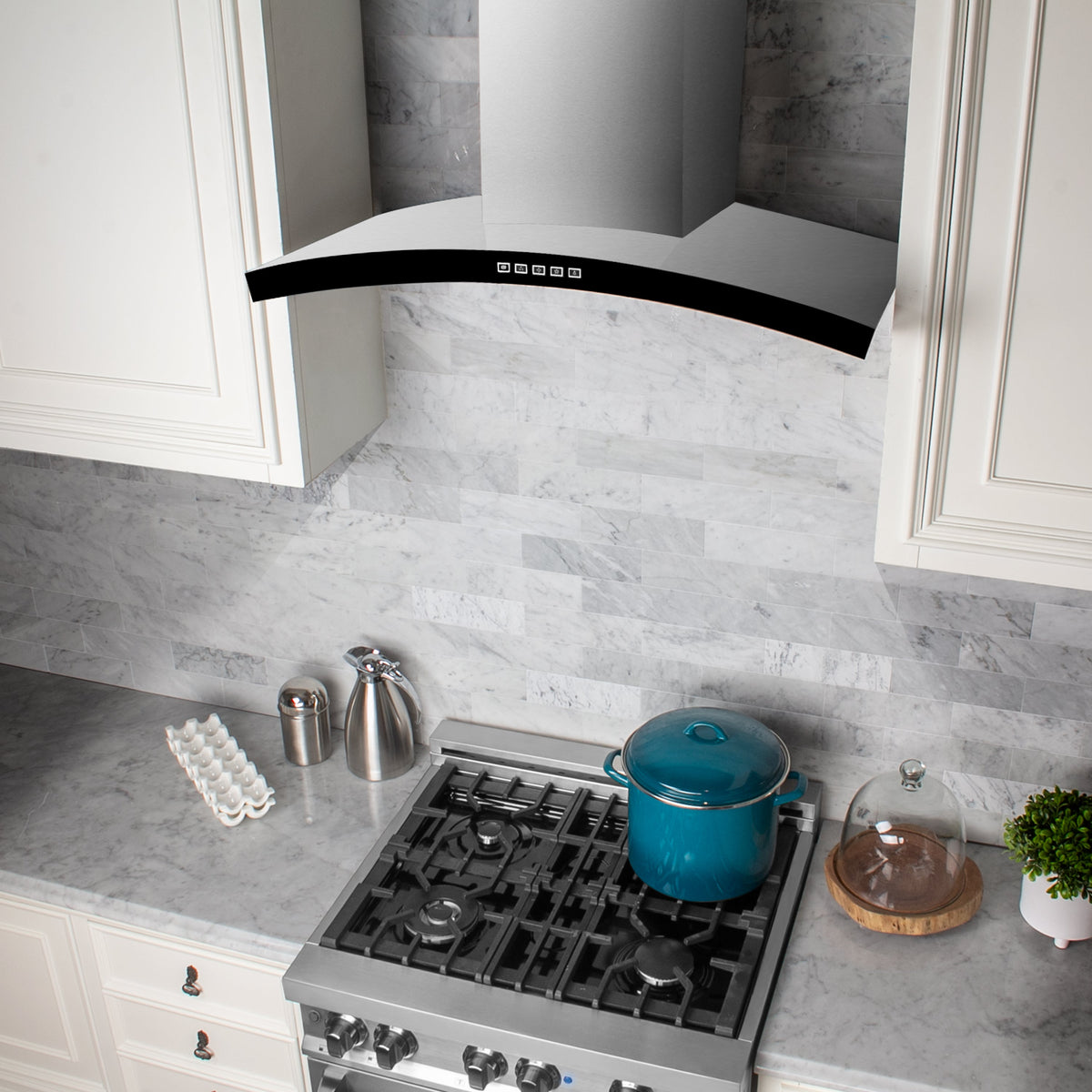 ZLINE Wall Mount Range Hood in Stainless Steel (KN6) - MyBBQDirect