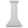 ZLINE 30 in. Autograph Edition Stainless Steel Range Hood with Stainless Steel Shell and Handle (8654STZ-30)