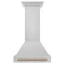 ZLINE 30 in. Autograph Edition Stainless Steel Range Hood with Stainless Steel Shell and Handle (8654STZ-30)