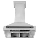 ZLINE 36 in. Autograph Edition Kitchen Package with Stainless Steel Dual Fuel Range, Range Hood and Dishwasher with Matte Black Accents (3AKP-RARHDWM36-MB) - MyBBQDirect
