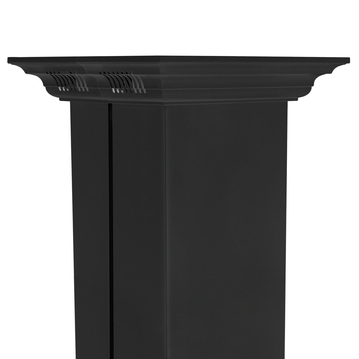 ZLINE Crown Molding in Black Stainless Steel with Built-in Bluetooth Speakers (CM6-BT-BSGL2iN) - MyBBQDirect