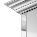 ZLINE Designer Series Wall Mount Range Hood in Fingerprint Resistant Stainless Steel with Mirror Accents (655MR) - MyBBQDirect