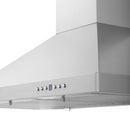 ZLINE 48 in. Kitchen Package with Stainless Steel Dual Fuel Range and Convertible Vent Range Hood (2KP-RARH48)