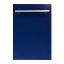 ZLINE 18 in. Dishwasher Panel in Stainless Steel with Modern Handle (DP-18) - MyBBQDirect