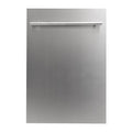 ZLINE 18 in. Dishwasher Panel in Stainless Steel with Modern Handle (DP-18) - MyBBQDirect