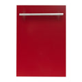 ZLINE 18 in. Dishwasher Panel in Stainless Steel with Modern Handle (DP-18) - MyBBQDirect