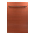 ZLINE 18 in. Dishwasher Panel in Stainless Steel with Modern Handle (DP-18) - MyBBQDirect