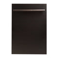 ZLINE 18 in. Dishwasher Panel in Stainless Steel with Modern Handle (DP-18) - MyBBQDirect
