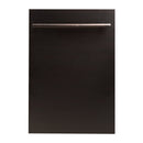 ZLINE 18 in. Dishwasher Panel in Stainless Steel with Modern Handle (DP-18) - MyBBQDirect