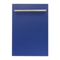 ZLINE 18 in. Dishwasher Panel in Stainless Steel with Modern Handle (DP-18) - MyBBQDirect
