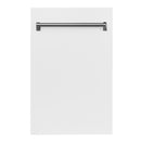 ZLINE 18 in. Dishwasher Panel with Traditional Handle (DP-18) - MyBBQDirect
