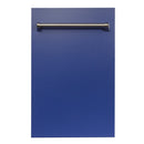 ZLINE 18 in. Dishwasher Panel with Traditional Handle (DP-18) - MyBBQDirect