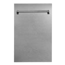 ZLINE 18 in. Dishwasher Panel with Traditional Handle (DP-18) - MyBBQDirect