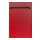 ZLINE 18 in. Dishwasher Panel with Traditional Handle (DP-18) - MyBBQDirect