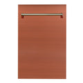 ZLINE 18 in. Dishwasher Panel with Traditional Handle (DP-18) - MyBBQDirect