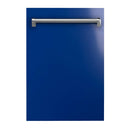 ZLINE 18 in. Dishwasher Panel with Traditional Handle (DP-18) - MyBBQDirect