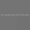 ZLINE 2-12 in. Short Chimney Pieces for 7.4 ft. to 8 ft. Ceilings (SK-KB/KL2/KL3-304)