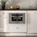ZLINE 24 in. 1.2 cu. ft. Stainless Steel Microwave Drawer with 30 in. Trim Kit (MWD-TK-30) - MyBBQDirect