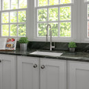 ZLINE 24 in. Rome Dual Mount Single Bowl Fireclay Kitchen Sink with Bottom Grid (FRC5123)
