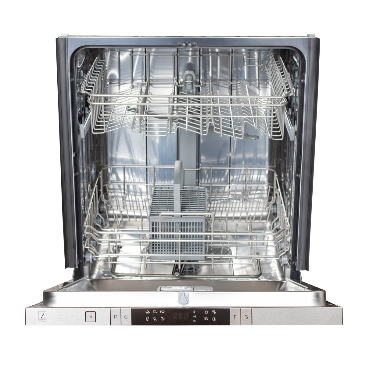 ZLINE 24 in. Panel Ready Top Control Dishwasher with Stainless Steel Tub, 52dBa (DW7713-24) - MyBBQDirect