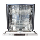 ZLINE 24 in. Panel Ready Top Control Dishwasher with Stainless Steel Tub, 52dBa (DW7713-24) - MyBBQDirect