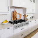 ZLINE 30 in. Porcelain Rangetop in DuraSnow Stainless Steel with 4 Gas Burners (RTS-30) Available with Brass Burners - MyBBQDirect