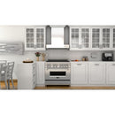 ZLINE 30 in. Professional Wall Mount Range Hood In Stainless Steel With Crown Molding (KECOMCRN-30) - MyBBQDirect