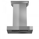 ZLINE 30 in. Professional Wall Mount Range Hood In Stainless Steel With Crown Molding (KECOMCRN-30) - MyBBQDirect